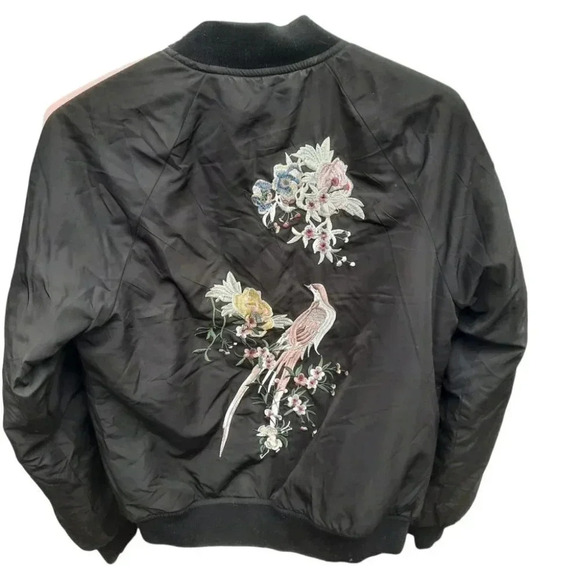 S8 Signature Eight Ebroidered Black Jacket - Picture 2 of 8